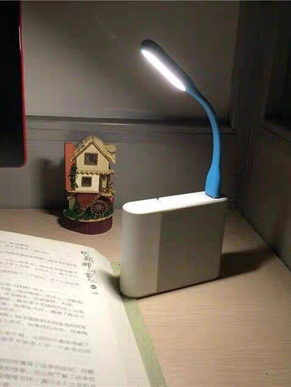 Hordozható Polyresin USB Power LED lámpa rugalmas karral, 360 fokos olvasási USB LED lámpa, kompatibilis laptopokkal, notebookokkal, szemkörnyékápolókkal