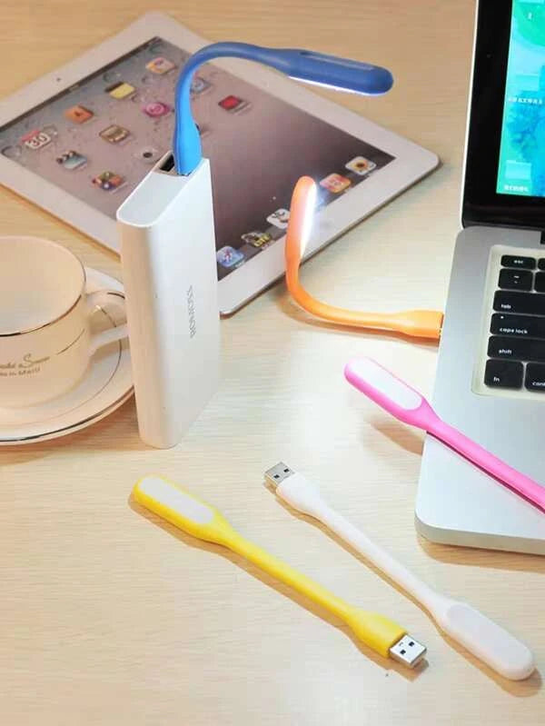 Hordozható Polyresin USB Power LED lámpa rugalmas karral, 360 fokos olvasási USB LED lámpa, kompatibilis laptopokkal, notebookokkal, szemkörnyékápolókkal