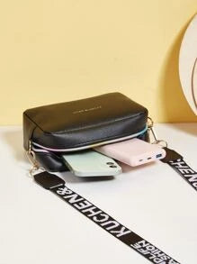 Mini Letter Graphic Dome Bag