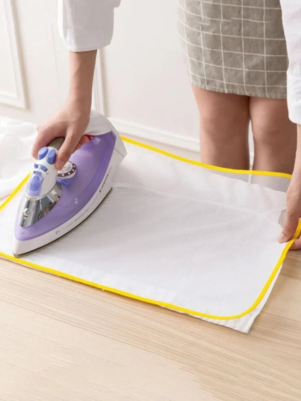 1pc Random Color Ironing Insulation Mat, Non-slip Ironing Heat Insulation Mesh Pad, High Temperature Ironing Protection Pad