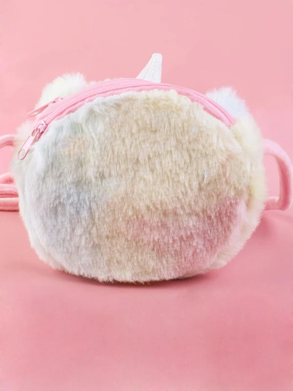 Mini Fluffy Cartoon Design Novelty Bag