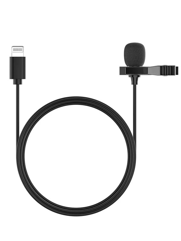 Lavalier mikrofon kompatibilis iPhone készülékkel