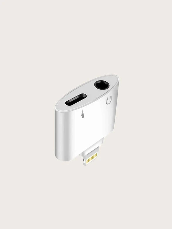 Lightning To Audio & Lightning Charger Cable Adapter