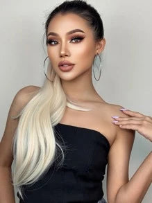 Long Straight Synthetic Ponytail Hair Extension