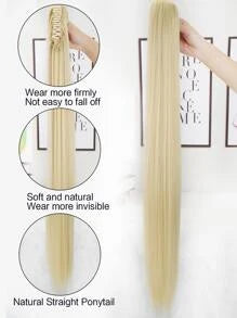 Extra Long Straight Synthetic Hair Extension