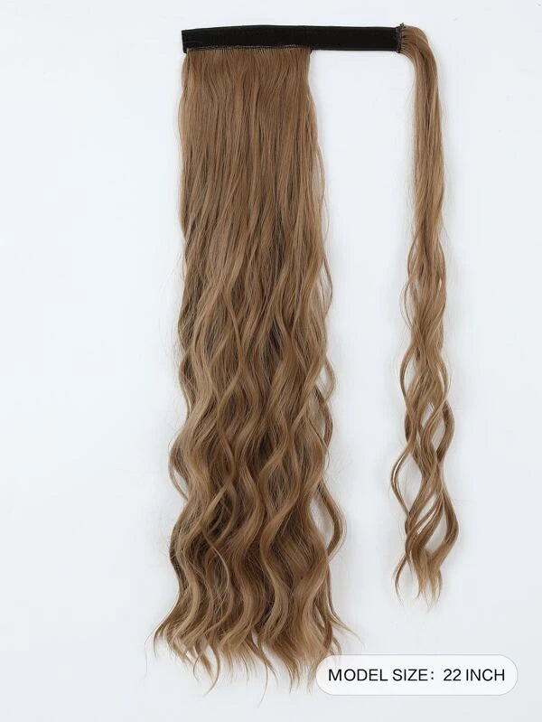 Long Body Wave Ponytail Synthetic Hair Extension