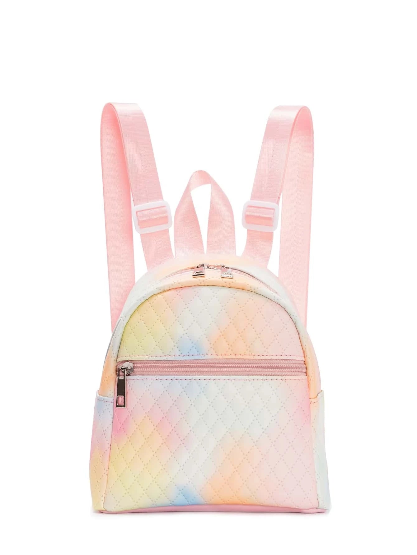 Mini Tie Dye Quilted Classic Backpack