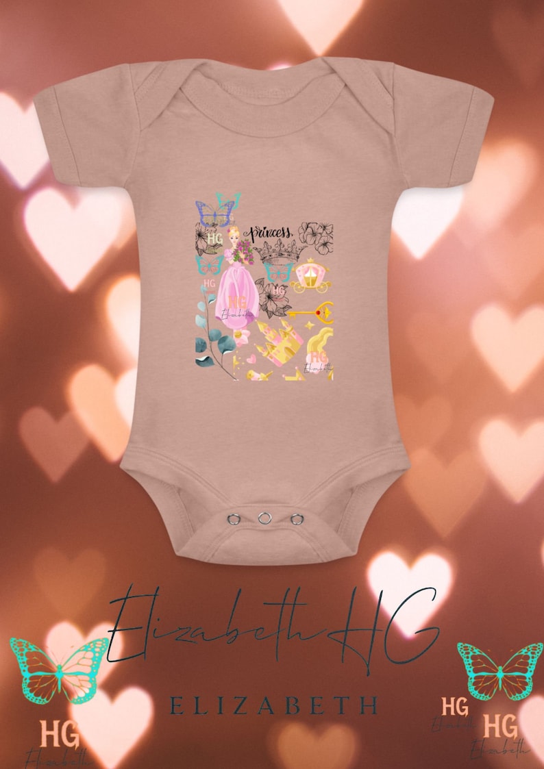 HG Baby Tri-Blend Short Sleeve Bodysuit (3-24 moths)