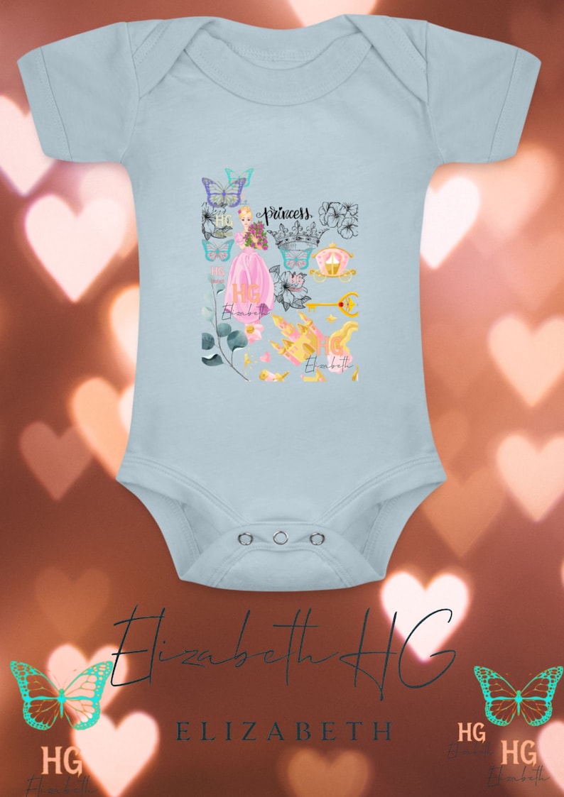 HG Baby Tri-Blend Short Sleeve Bodysuit (3-24 moths)