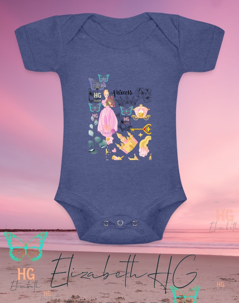 HG Baby Tri-Blend Short Sleeve Bodysuit (3-24 moths)