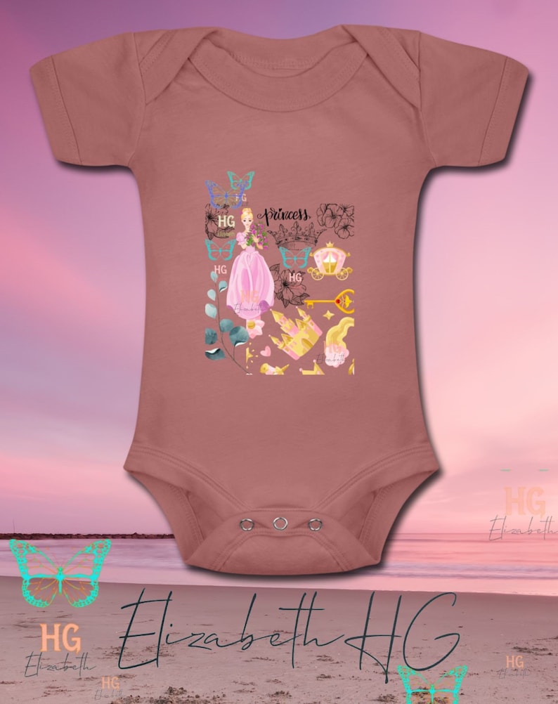 HG Baby Tri-Blend Short Sleeve Bodysuit (3-24 moths)