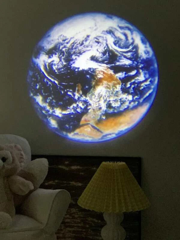 Moon Projection Light, With 3pcs Film, Earth Projection Lamp For Home Decor aís4