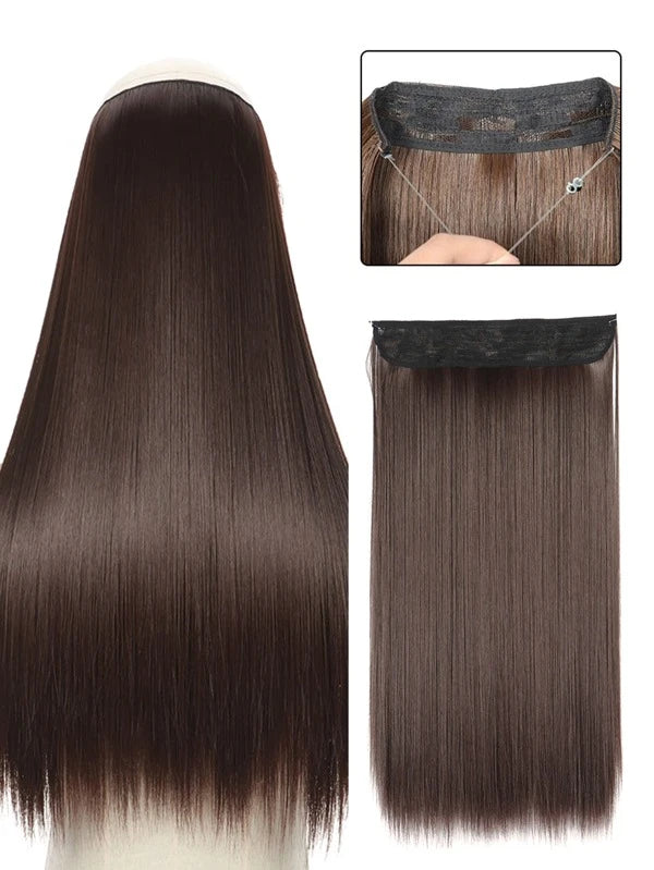 Long Straight Synthetic Hair Extension