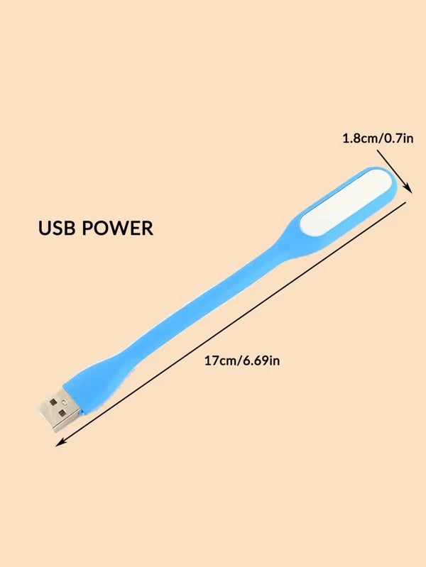 Portable Polyresin USB Power Led Light With Flexible Arm, 360 Degree Reading USB LED Light Lamp,Compatible For Laptop, Notebook, Eye Care