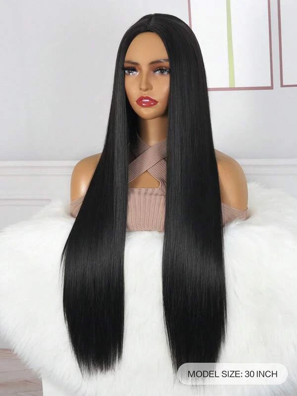 Extra Long Straight Synthetic Wig 76cm