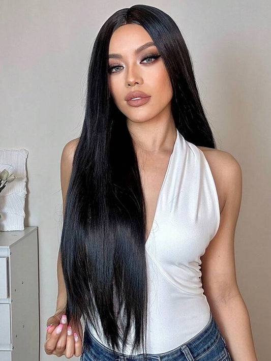 Extra Long Straight Synthetic Wig 76cm