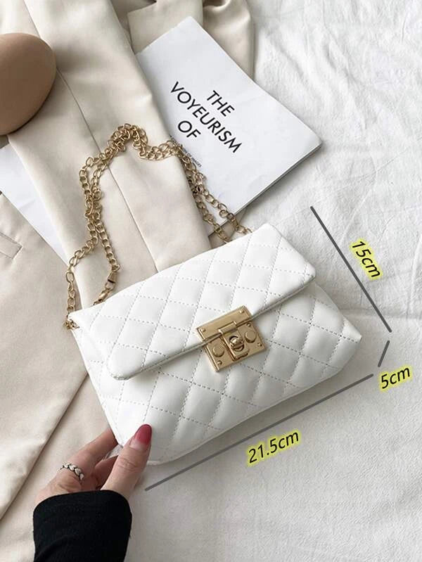 Quilted Chain Shoulder Bag