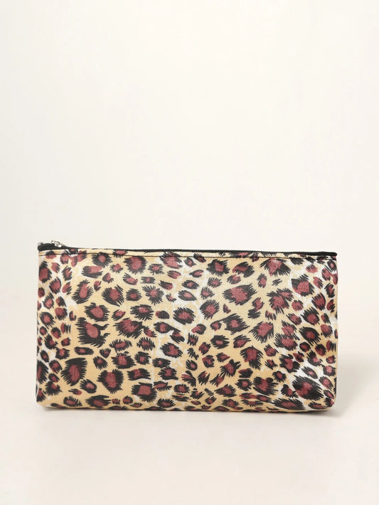 Leopard Pattern Makeup Bag