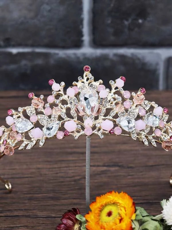 Rhinestone Crown Design Headband