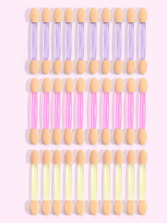 30pcs Disposable Double-headed Makeup Brush