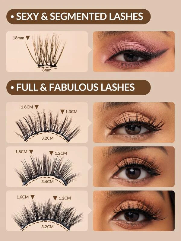 SHEGLAM Magnetizing Eyes Full & Fabulous Lash + Liner Set