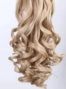 Long Curly Ponytail Synthetic Hair Extension