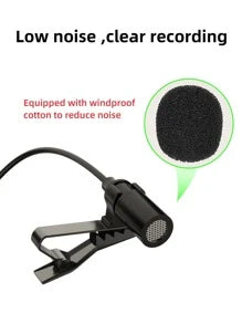 Lavalier Microphone Compatible With iPhone