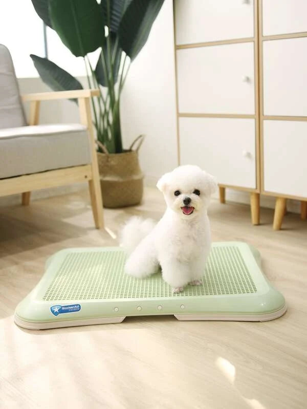 1pc Colorblock Pet Toilet