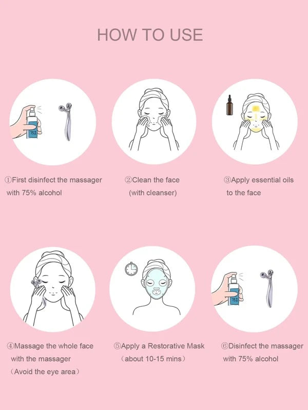 1pc Face Roller