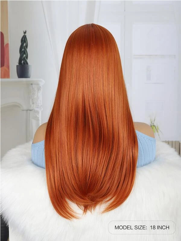 Medium Straight Synthetic Wig