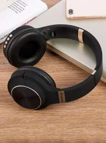 1pc Foldable Wireless Headset Compatible With Bluetooth