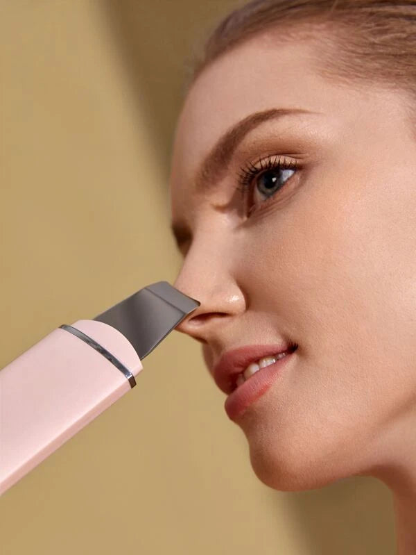 SHEIN BASIC LIVING 1pc Skin Spatula Electric Ultrasonic Facial Cleaner Skin Scrubber