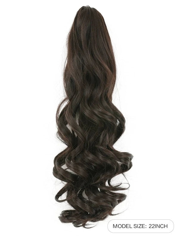 1pc Long Curly Ponytail Hair