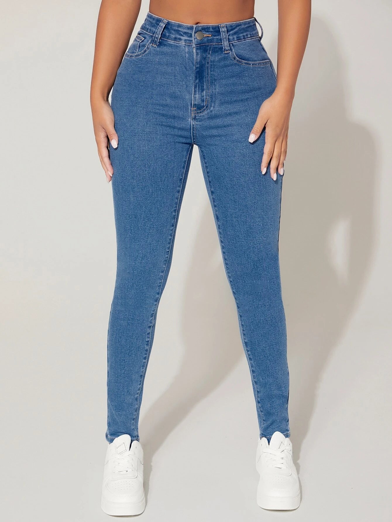 High Waist Skinny Jeans