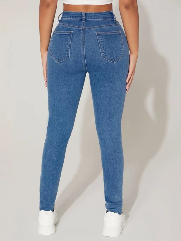 High Waist Skinny Jeans