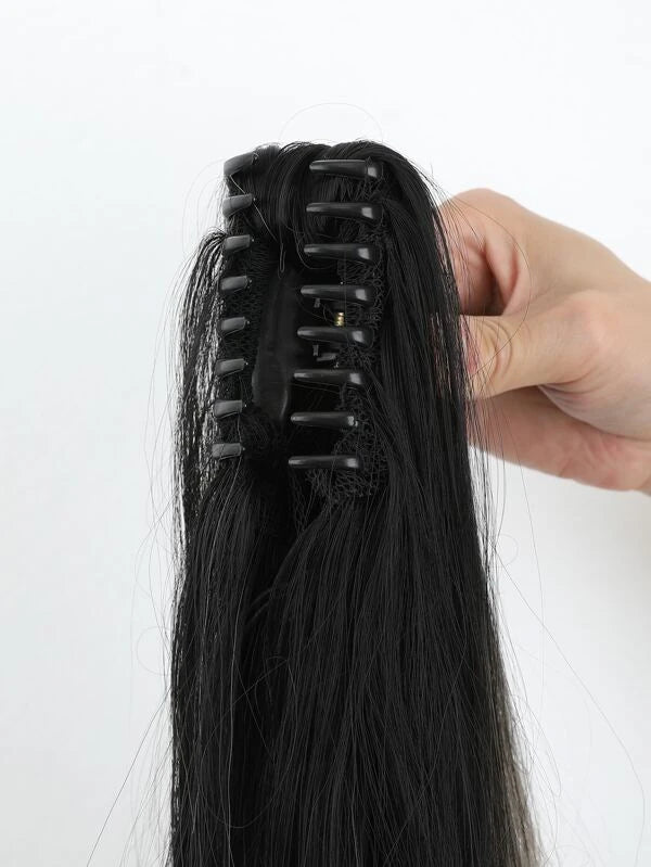 Long Curly Ponytail Synthetic Hair Extension