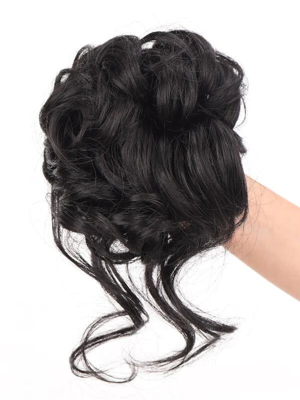 Short Curly Synthetic Hair Bun