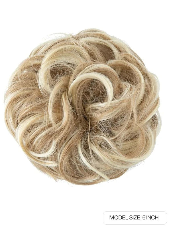 Short Curly Synthetic Hair Updo