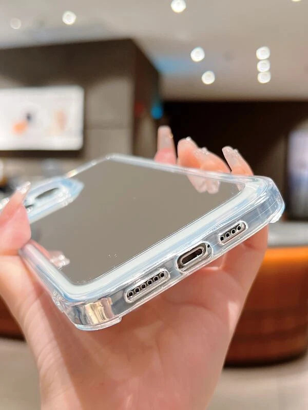 Anti-fall Phone Case With Mirror