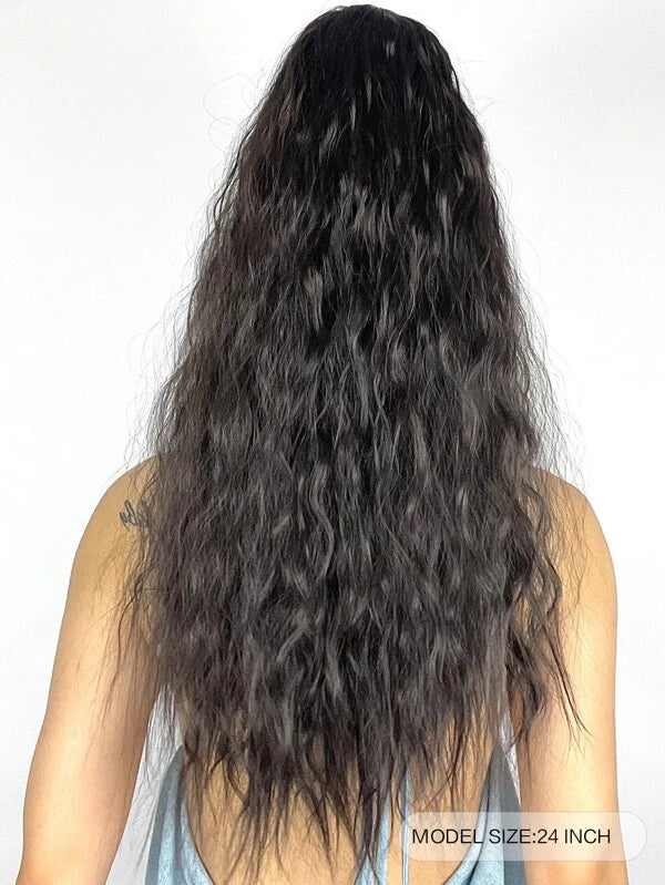 Long Curly Ponytail Synthetic Hair Extension
