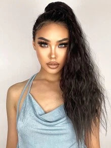 Long Curly Ponytail Synthetic Hair Extension