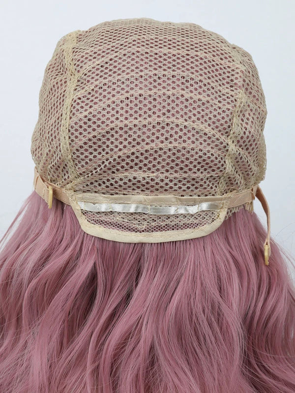 Natural Curly Wig With Bangs