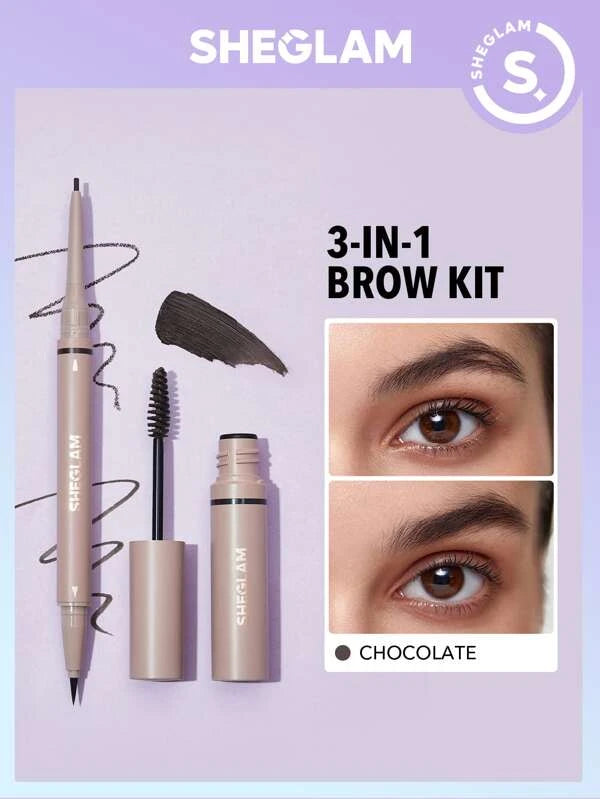 3:1 SHEGLAM So aBROWSing Brow Kit-Taupe in 4 colors