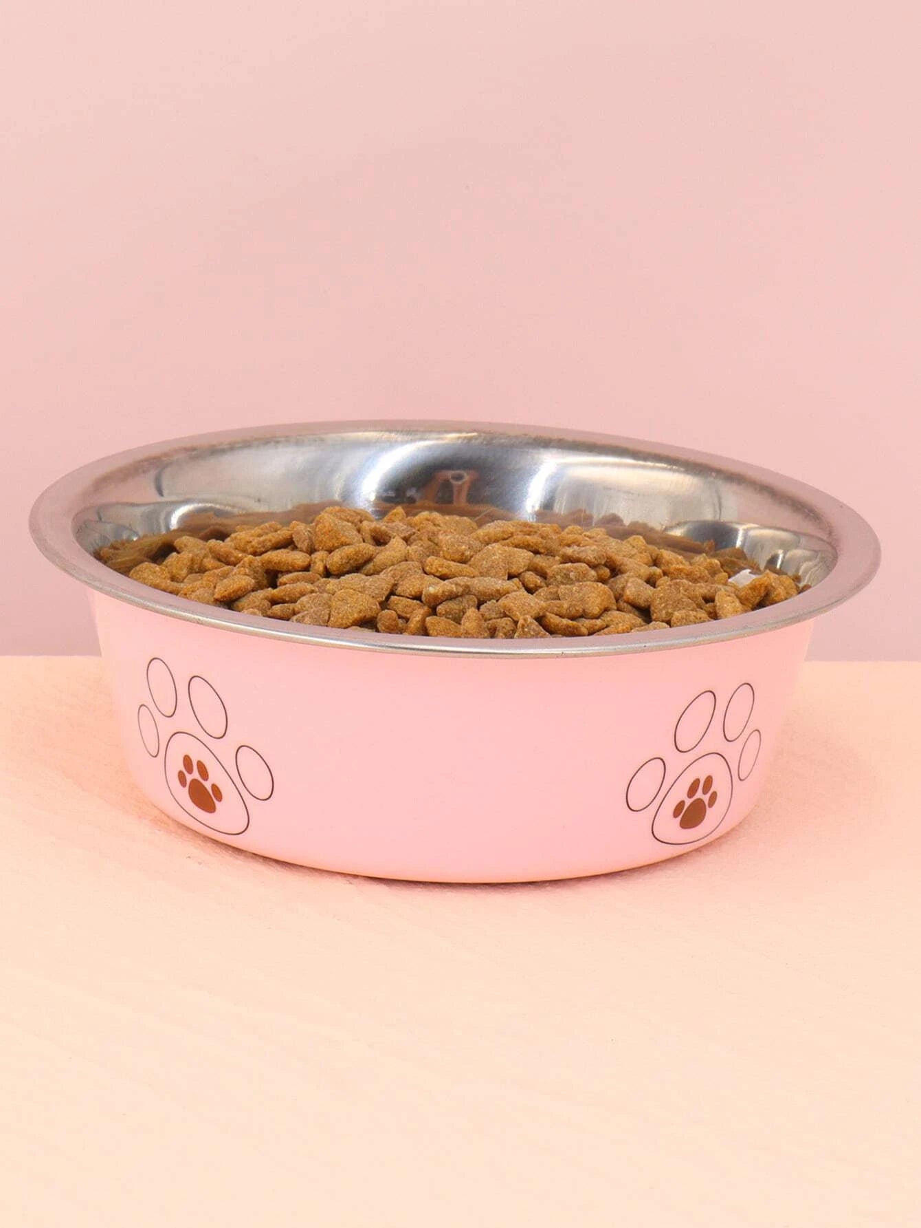 1pc Paw Print Pet Bowl (S-XL)