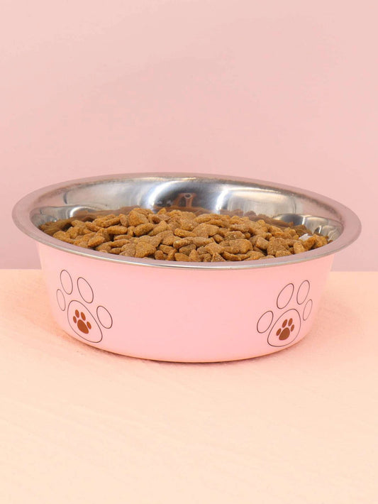 1 db Paw Print Pet Bowl (S-XL)