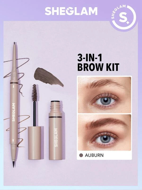 3:1 SHEGLAM So aBROWSing Brow Kit-Taupe in 4 colors