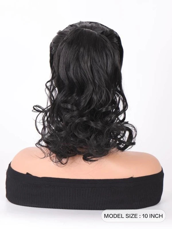 Short Curly Ponytail Synthetic Hair Extension