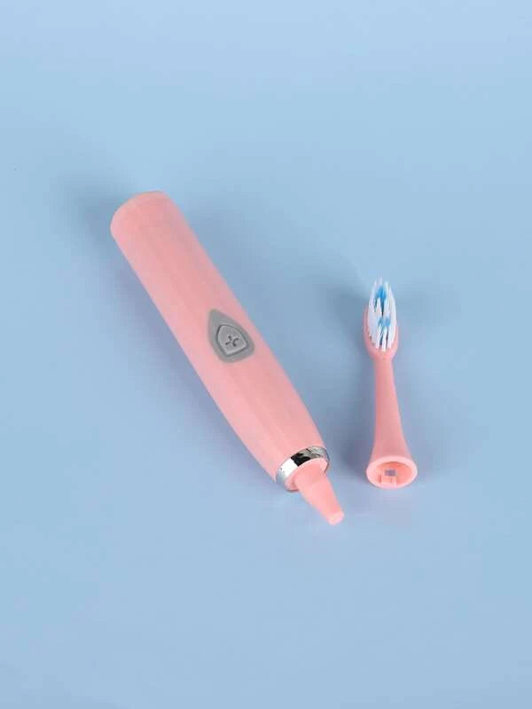 1pc Electric Toothbrush & 3pcs Brush Head (PINK / BLUE)