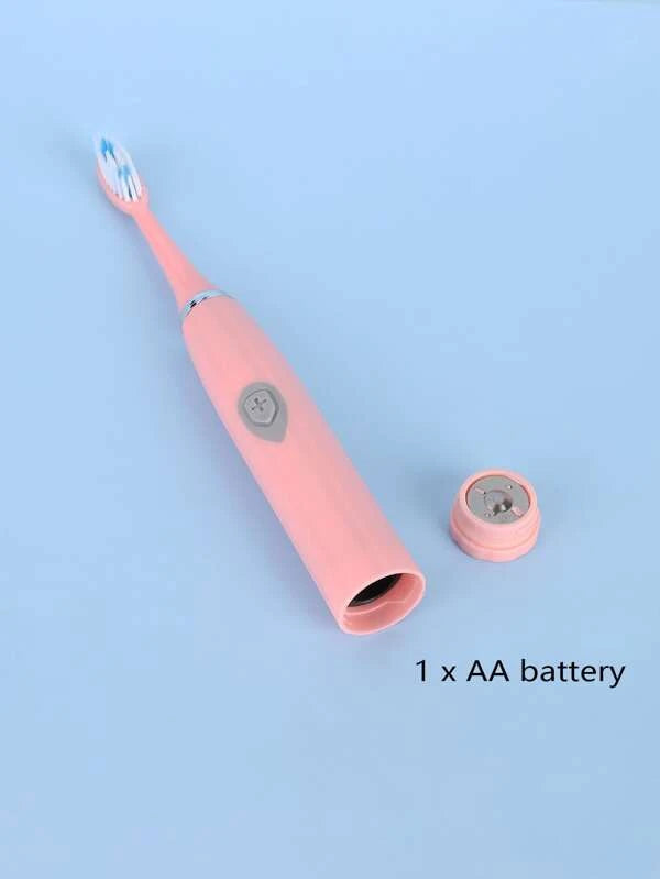 1pc Electric Toothbrush & 3pcs Brush Head (PINK / BLUE)