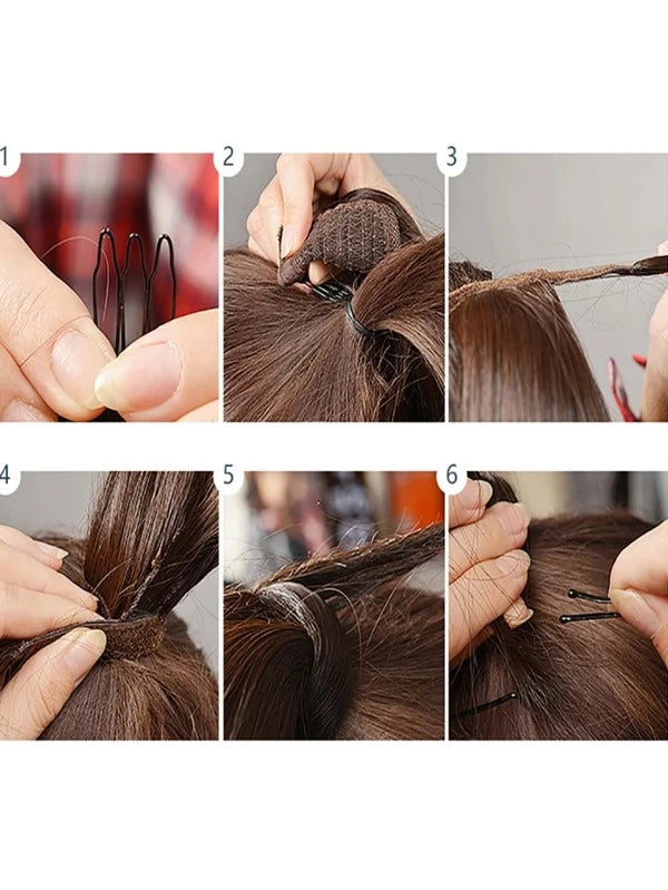 Long Straight Ponytail Synthetic Hair Extension